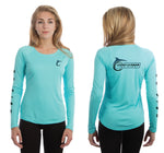 LADIES LONG SLEEVE SOLAR PERFORMANCE SHIRT